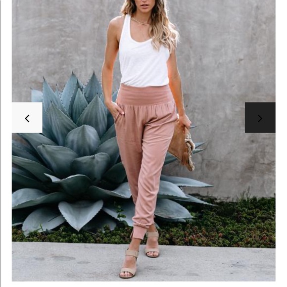 Vici Pants - VICI Hot and Bothered cotton joggers